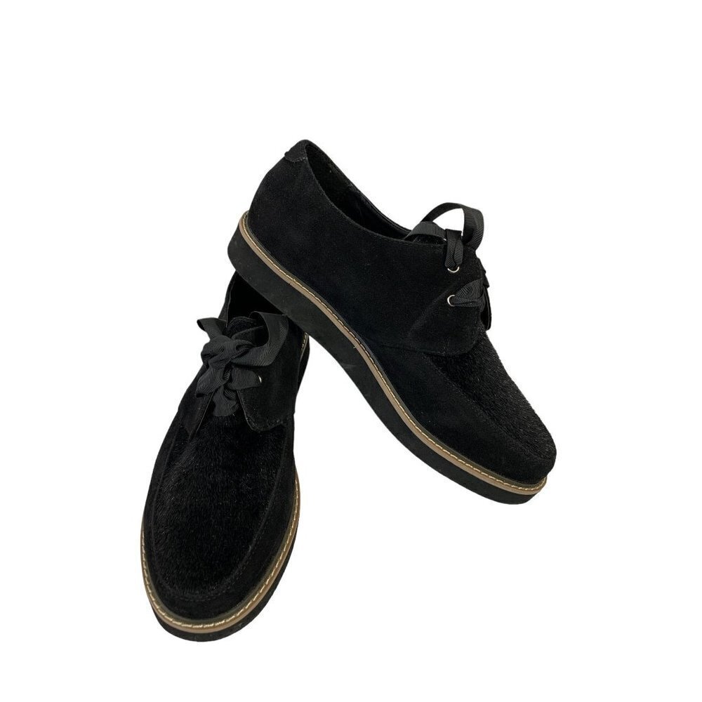 Arizona Jeans Women's Black Faux Fur Shoes